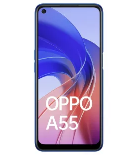 OPPO A55 (Rainbow Blue, 6GB RAM, 128GB Storage) Without Offers